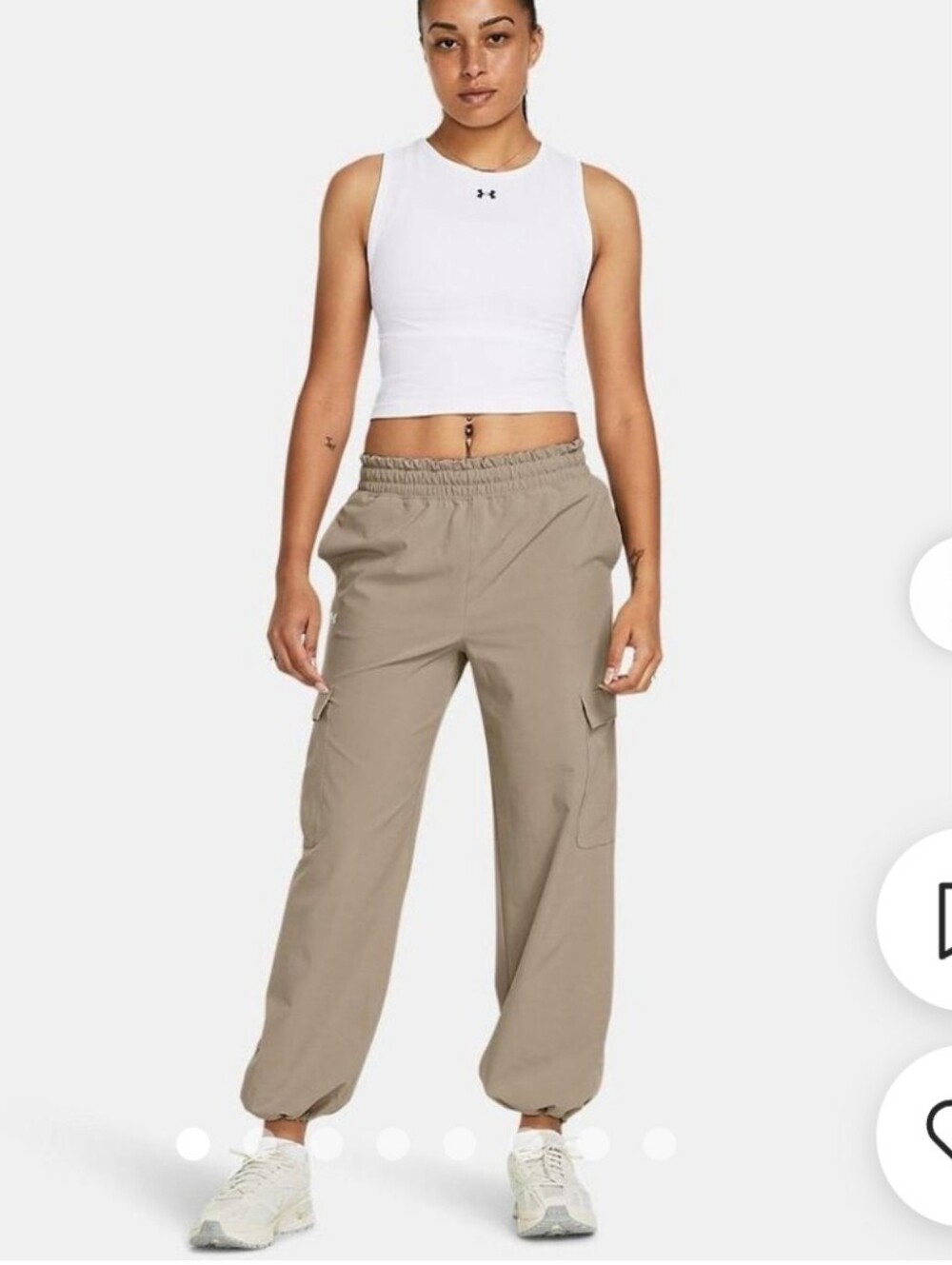 Under Armour Tan Cargo Pants